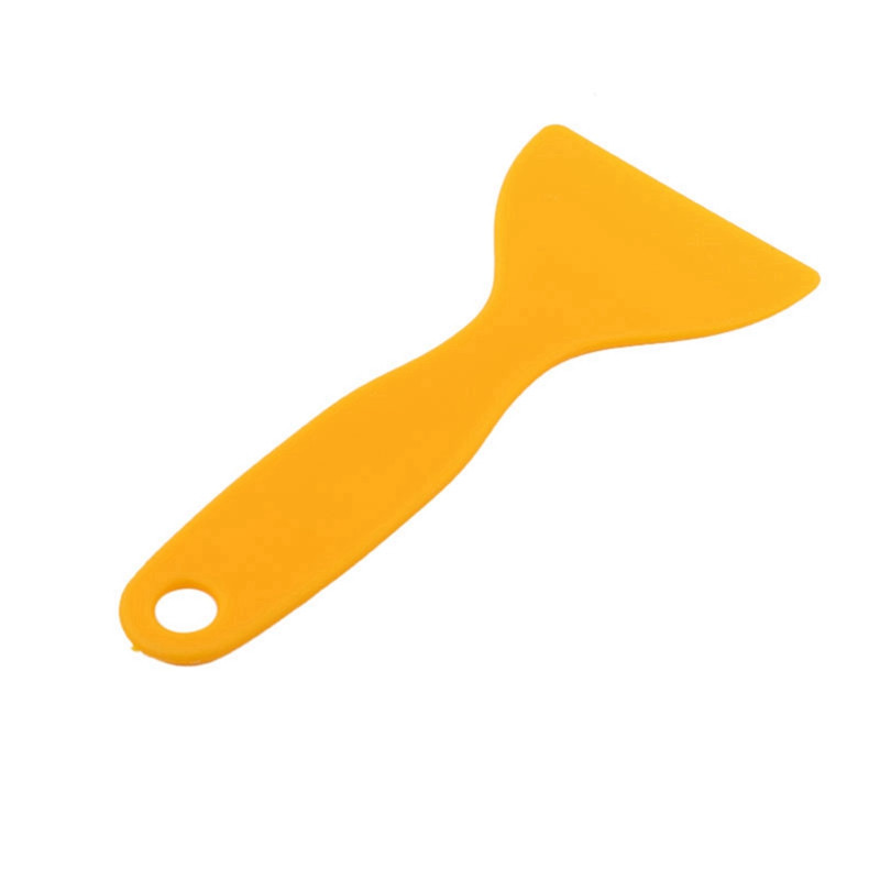 2X folii de vinil folii galbene de plastic pentru curățare racletă autocolante pentru îndepărtarea bulelor de aer Instrumente de instalare