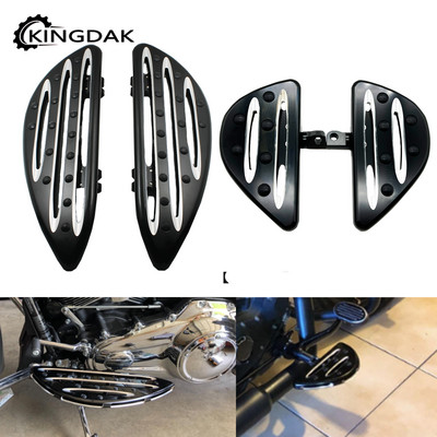 Pardoseală întinsă pentru motocicleta față, spate, șofer pasager, potrivită pentru Harley Touring Electra Road Glide Softail Dyna Sportster XL