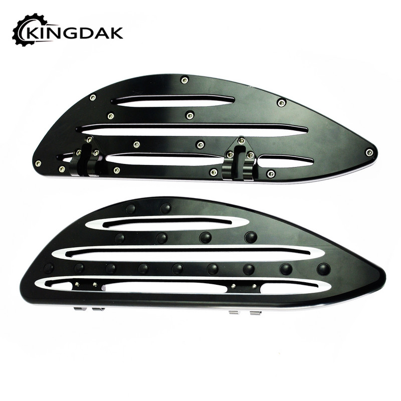 Pardoseală întinsă pentru motocicleta față, spate, șofer pasager, potrivită pentru Harley Touring Electra Road Glide Softail Dyna Sportster XL