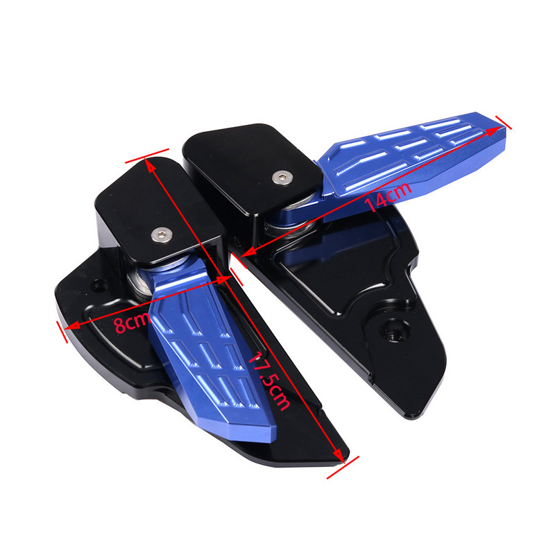 Pentru Vespa Primavera SPRINT 150 2013-2020 Motocicletă Spate Pasager Pasager Motocicletă Catapultă Trepte Pedale Pliabile Suporturi