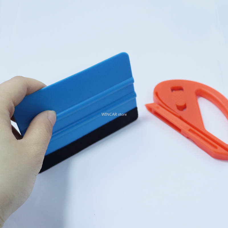 2021 noul set de instrumente pentru înveliș de vinil pentru mașină, cutter de film, răzuitor de stoarcere, fibră de carbon, pentru ambalaj, instrument de ajutor pentru nuanțarea ferestrelor