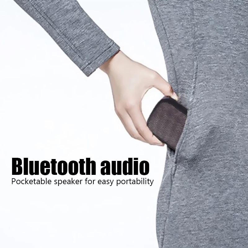 Difuzor textil Bluetooth Conexiune fără fir Portabil Sport în aer liber Audio Stereo Suport Card Tf Telefon mobil Universal