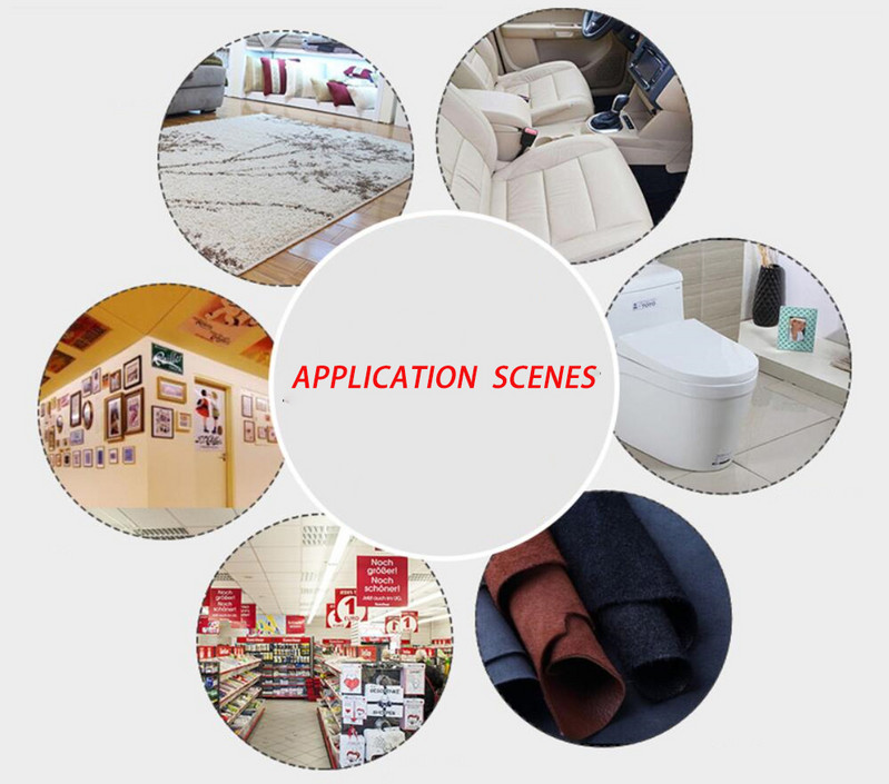 Bandă dublu-față nano transparentă folosită în mașini Autocolante de perete impermeabile, reutilizabile, accesorii pentru decorarea mașinii