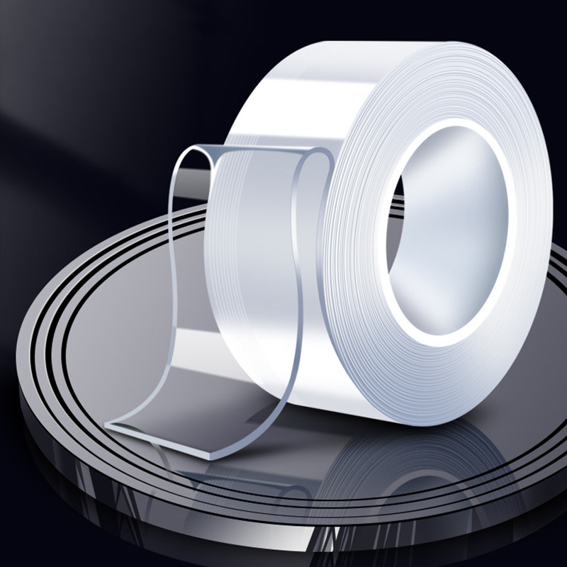 Bandă dublu-față nano transparentă folosită în mașini Autocolante de perete impermeabile, reutilizabile, accesorii pentru decorarea mașinii