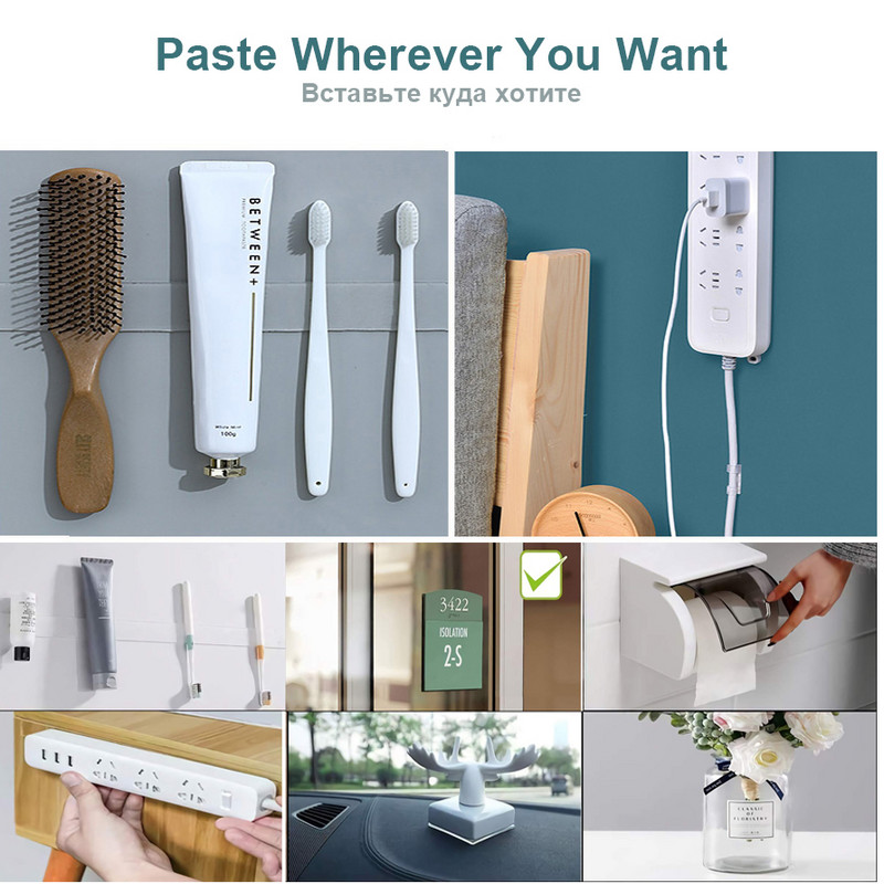 Bandă dublu-față nano transparentă folosită în mașini Autocolante de perete impermeabile, reutilizabile, accesorii pentru decorarea mașinii