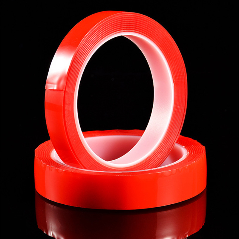 5/8/10/12/15 MM akrilo dvipusė juosta Skaidri, nežymi lipdukas Automobilio kėbulo apdaila Įklijavimo reikmenys Automobilių priedai