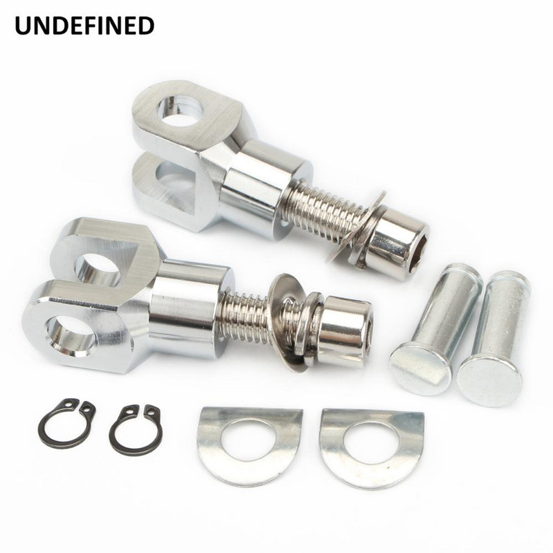 Suport pentru picior pentru motocicletă Suport pentru suport pentru suport pentru picior Kit de hardware pentru Harley Softail FXST Low Rider Sport Glide FXR Negru