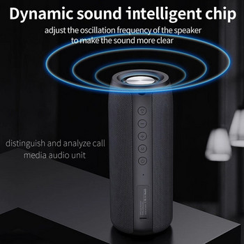 Soundbar Ραδιόφωνο FM Δέκτης Εξωτερικό Φορητό ασύρματο ηχείο Bluetooth Subwoofer Μουσική Sound Box Bar Bass Aux Waterproof Audio