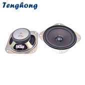 Tenghong 2 bucăți 4 Ohm 8 Ohm 10 W Difuzoare laterale cu bule de hârtie de 4 inci Difuzoare audio pentru difuzoare de home theater DIY