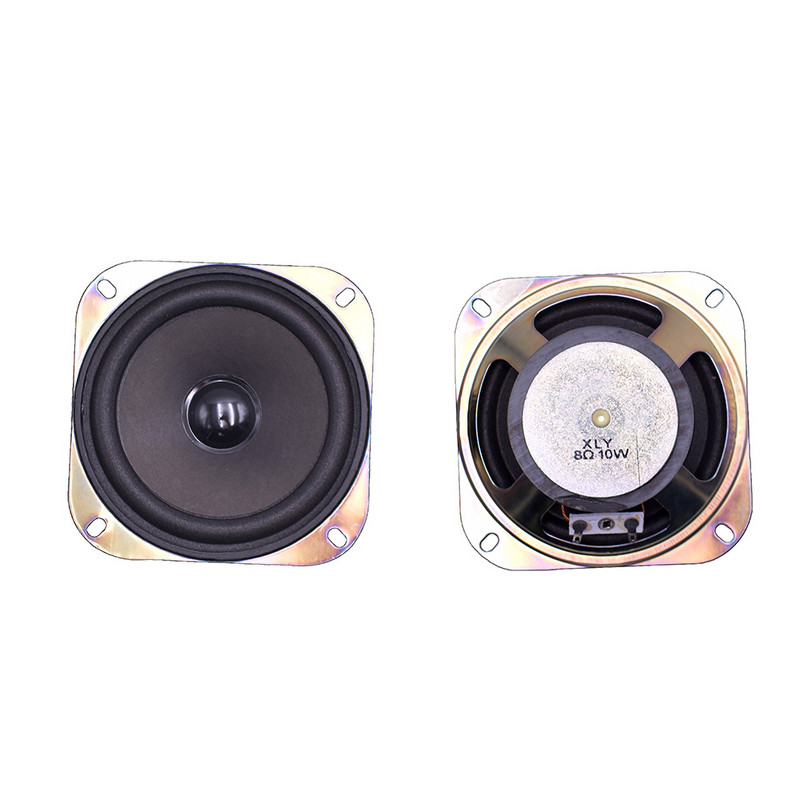 Tenghong 2 bucăți 4 Ohm 8 Ohm 10 W Difuzoare laterale cu bule de hârtie de 4 inci Difuzoare audio pentru difuzoare de home theater DIY