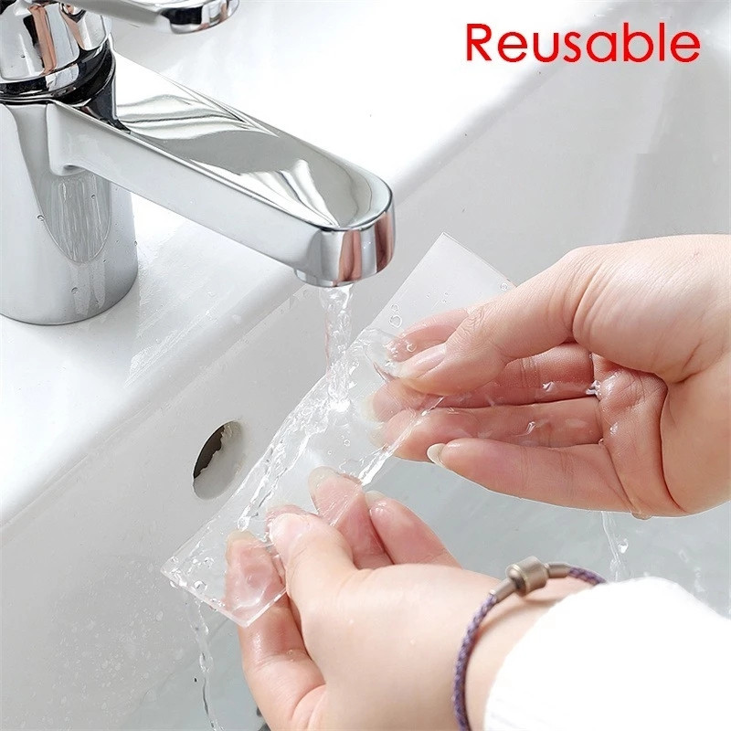 Bandă adezivă cu două fețe, 2M, permanentă, puternică și transparentă, bandă adezivă pentru decorarea mașinii, peretele de acasă, artizanat