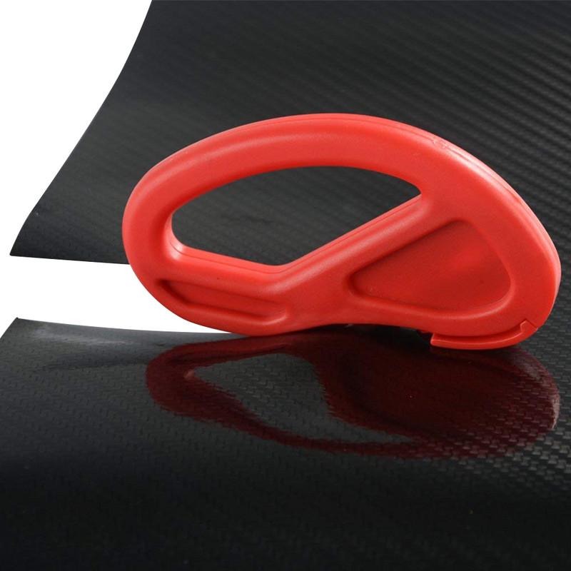Set de accesorii auto Unelte de împachetat vinil din fibră de carbon Autocolante de film pentru înfășurare Racletă Cuțit Set de raclete pentru vopsirea geamurilor