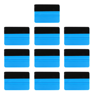 1/10 buc. Racletă albastră, racletă pentru margini, decalcomanii pentru mașină, instrumente de ambalare și nuanță de vinil, pentru decalcomanii auto, set de raclete de film cu racletă