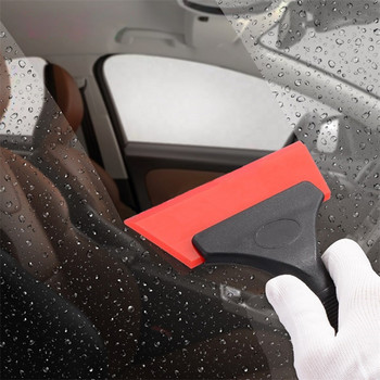 Пластмасова чистачка Филцов ръб Автомобилно фолио Скрепер Тониране на прозорци Мека обвивка за подстригване Инструменти