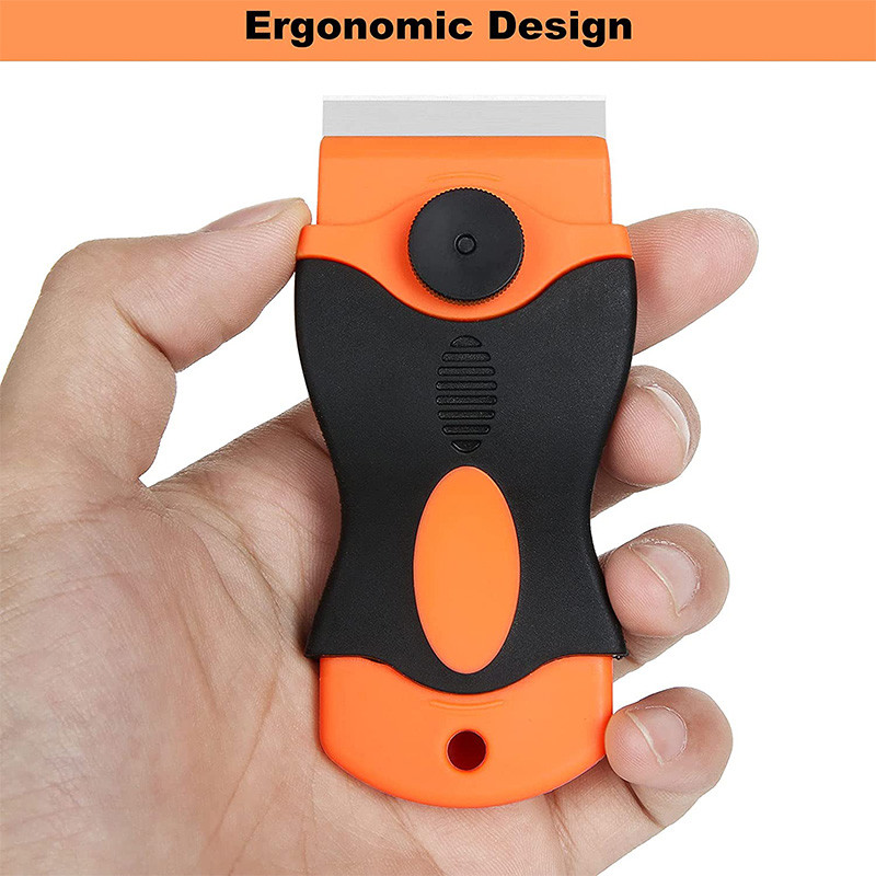 Racletă de sticlă pentru geamuri de mașină Unelte de curățare a aparatului de ras anti-zgârieturi Autocolant Adeziv Decal pentru îndepărtarea vopselei Film Racletă pentru curățarea geamurilor