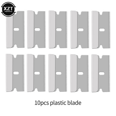 Racletă pentru curățarea geamurilor autovehiculului Adeziv autocolant Curățător racletă pentru curățare Film de vinil din fibră Instrument de curățare a geamurilor auto