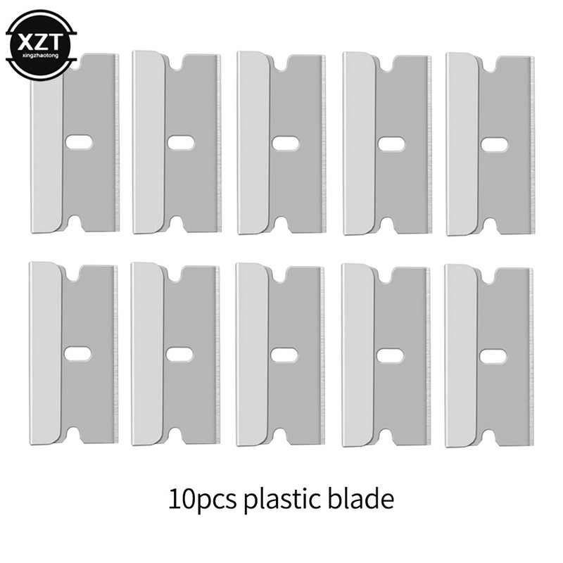 Racletă pentru curățarea geamurilor autovehiculului Adeziv autocolant Curățător racletă pentru curățare Film de vinil din fibră Instrument de curățare a geamurilor auto