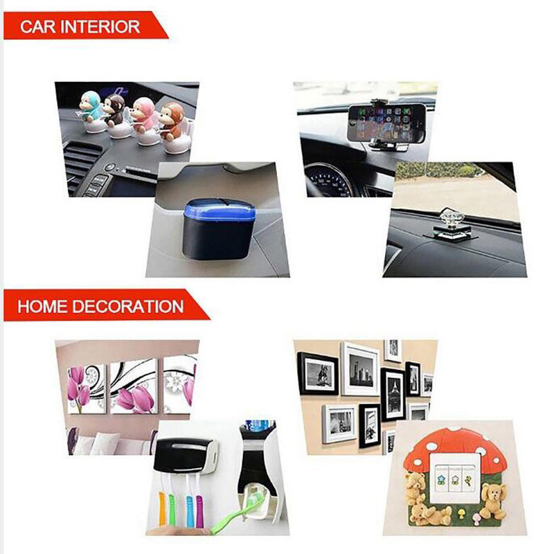 Bandă dublu-față specială pentru mașină Adeziv transparent de înaltă rezistență Fără urme Autocolant Bandă auto dublă 6/8 mm