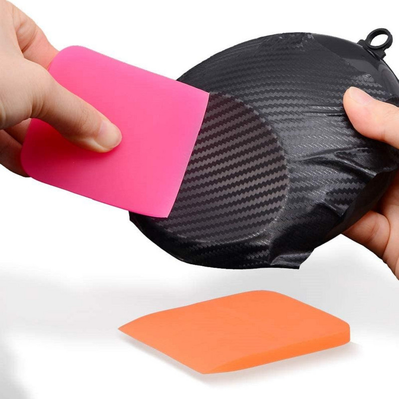 Racletă din TPU anti-zgârieturi Racletă din cauciuc moale Instrument pentru îndepărtarea bulelor de aer pentru instalarea tapetului foliei pentru folie de vinil