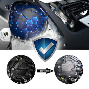 Αξεσουάρ μοτοσυκλέτας Κάλυμμα κινητήρα Θήκη για GBracing για Kawasaki NINJA 400 2018-2021