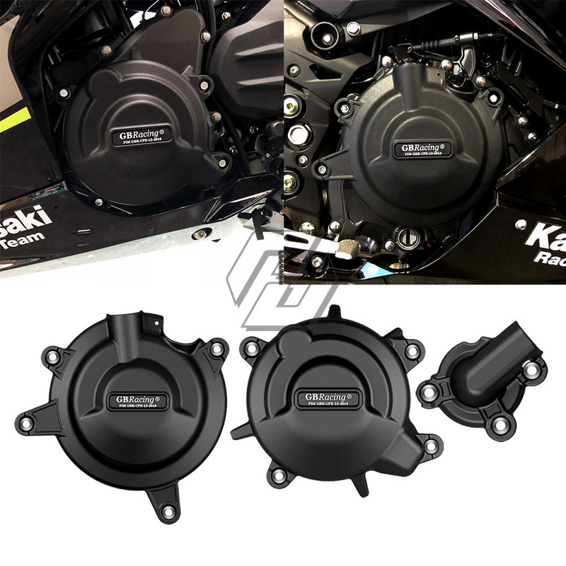 Motorkerékpár-tartozékok Motorburkolat készletek tok GBracinghez Kawasaki NINJA 400 2018-2021