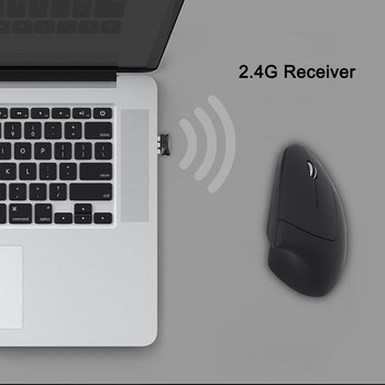 Мишка Sem-Fio Bluetooth мишка Ергономична мишка за игри Безжична кабелна вертикална мишка 800 1200 1600 DPI за компютърни игри
