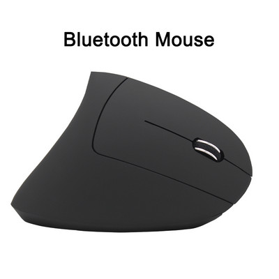 Egér Sem-Fio Bluetooth egér Ergonomikus játék egér Vezeték nélküli vezetékes függőleges egér 800 1200 1600 DPI PC-s játékokhoz