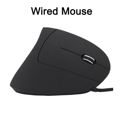 Egér Sem-Fio Bluetooth egér Ergonomikus játék egér Vezeték nélküli vezetékes függőleges egér 800 1200 1600 DPI PC-s játékokhoz