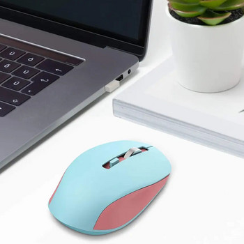 Ασύρματο ποντίκι Usb 2,4 gh για υπολογιστή γραφείου Universal Slim Mini Silent αθόρυβα οπτικά επαγγελματικά ποντίκια