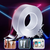 Multifunktsionaalne kahepoolne teip isekleepuv õmbluskleebis Korduvkasutatav veekindel seinakleebis Köögivalamu vannitoatarvikud