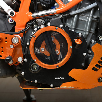 Мотоциклет Алуминиева сплав Прозрачен капак на съединителя Пружинен фиксатор Притискателна плоча Аксесоари за KTM DUKE 390 ADV 390 2017-2021