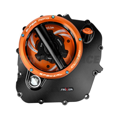 Capac ambreiaj transparent din aliaj de aluminiu pentru motociclete, accesorii pentru placa de presiune, pentru KTM DUKE 390 ADV 390 2017-2021