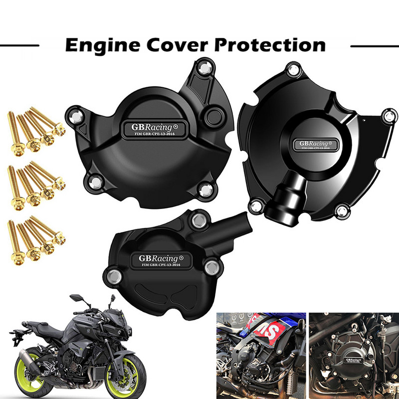 Carcasa de protectie capac motor motociclete GB Racing pentru YAMAHA MT-10 FZ-10 2015-2023 PROTECTIE MOTOR