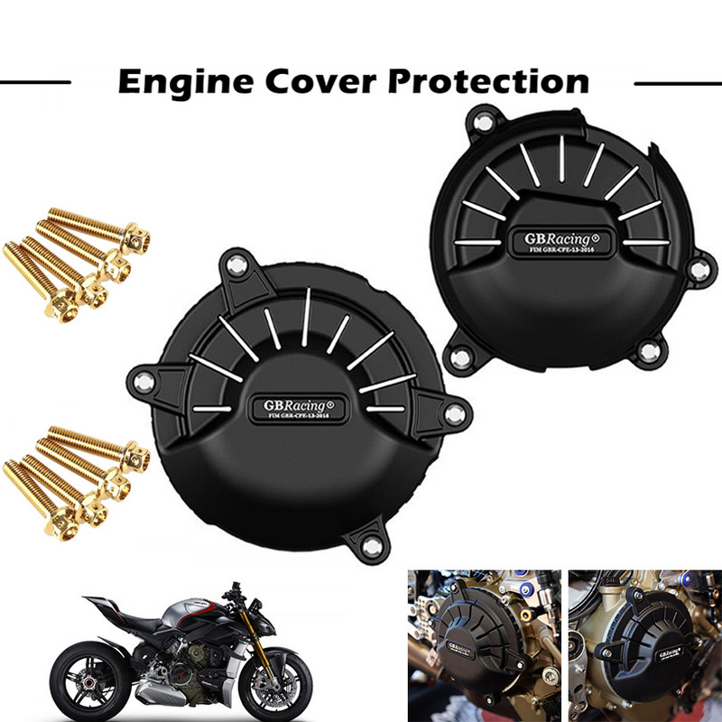 Husa Protectie Capac Motor Motociclete Pentru Carcasa GB Racing Pentru DUCATI PANIGALE V4 R 2019-2023 V4R Capaci Motor Protectoare