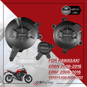 Motorkerékpárok Motorburkolat Védőtok tokhoz GB Racing For KAWASAKI ER6N ER6F 2006-2016 ER-6N ER-6F Motorburkolatok Védő