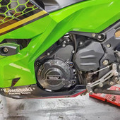 Kawasaki Ninja 400 2018-2022 szénszálas nyomtatáshoz Motorkerékpár motor védőburkolat