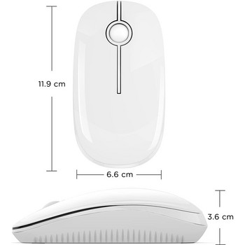 2,4 g Ασύρματο ποντίκι υπολογιστή Αθόρυβη σίγαση Business Laptop Home Office Οπτικό ποντίκι Dpi Protable PC Mini ποντίκια