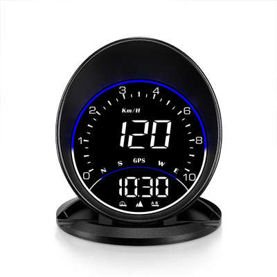 HUD universal pentru mașină Head Up Display G6 GPS Vitezometru Alarmă Parbriz Proiector Alarma de supraviteză Oboseală Memento de conducere