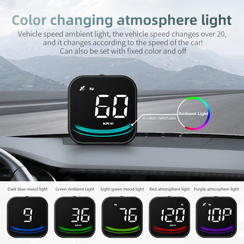 All Car G4/G4S Head Up Display LED Auto Speedometer Έξυπνος Ψηφιακός Συναγερμός Υπενθύμιση GPS HUD Αξεσουάρ αυτοκινήτου