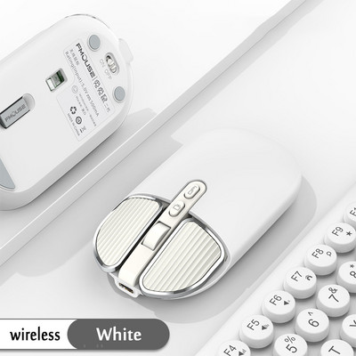 Mouse Bluetooth fără fir de 2,4 Ghz, mod dublu, mouse-uri optici USB, mouse reîncărcabil pentru jocuri, silențios, pentru computer, laptop, computer, birou Xiaomi
