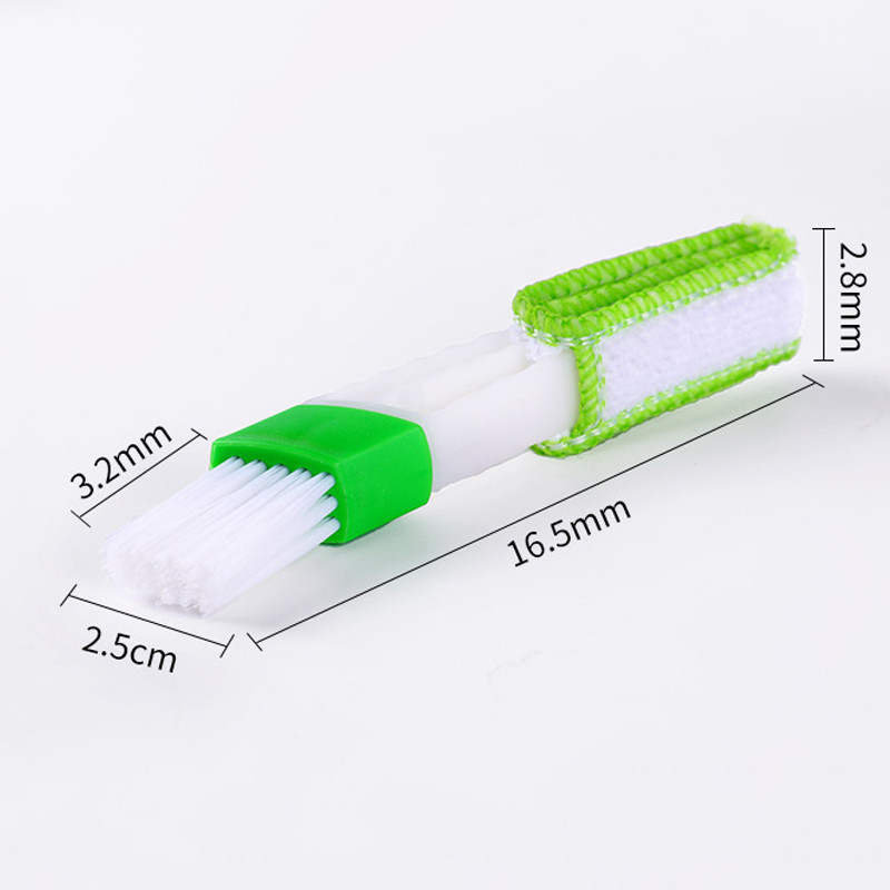 Priză aer condiționat mașină Perie de curățare Interior auto Planșa de bord Perie de praf Tastatură Perie de curățare jaluzele Accesorii pentru spălătorie auto