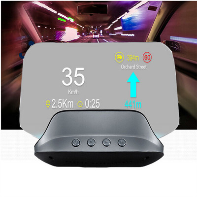 Proiector automat C3 Plus Navigație HUD GPS OBD2 EOBD Vitezometru Head Up Display Electronice Accesorii auto pentru toate mașinile