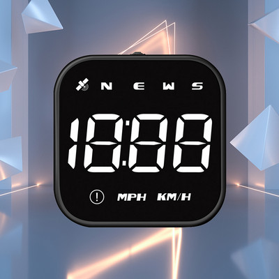 Universal Vehicle HUD Display UBS Interface Mobile Heads UP Υπενθύμιση υπέρβασης ταχύτητας Υπενθύμιση οδήγησης κούραση Αξεσουάρ αυτοκινήτου