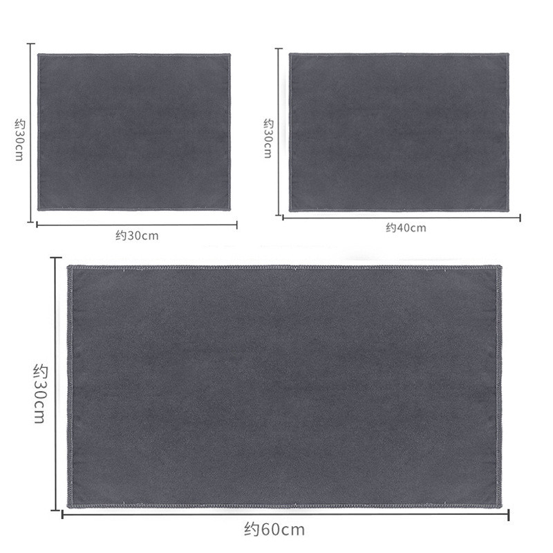Spălătorie auto Prosop special Curăţare maşină Ştergerea cu două straturi din piele de căprioară Prosop de maşină Absorbant puternic pentru a îndepărta petele Cârpă din lână de corali