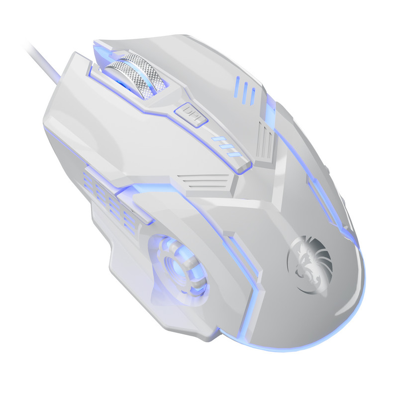 F7 Нова офис мишка USB жична мишка за игри за компютър 6d мишка - Badu.bg