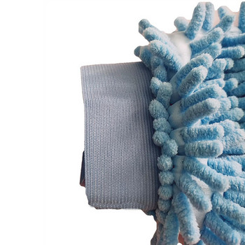 Γάντι πλυσίματος αυτοκινήτου Chenille Coral Soft Microfiber Gloves Καθαρισμός αυτοκινήτου Πετσέτα ύφασμα κερί Mitt Wax Βούρτσα με λεπτομέρεια Βούρτσα εργαλείων αυτόματου καθαρισμού