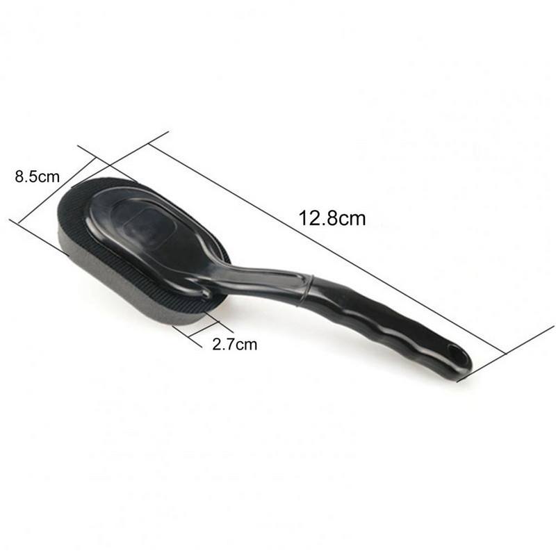 Perie pentru jante pentru anvelope auto Perie pentru curățare butuc roți Detaliere roți auto Accesorii pentru curățare Anvelope alb negru Instrument de spălare automată