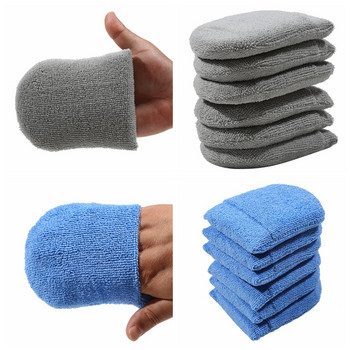 Special For Car Wash Care Polish Foam Sponge Soft Microfiber Car Polishing Sponge Wax Foam Applicator Pad for Car Cleaning