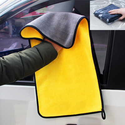 1kom visoke gustoće 30x30/60CM krpe za brisanje automobila od koraljnog flisa, učinkovita super upijajuća krpa za čišćenje od mikrovlakana, ručnik za pranje automobila