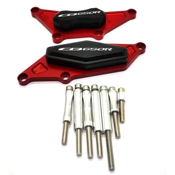 Για Honda CB650R CB 650R CB650 R CNC αλουμίνιο +POM Full Set Engine Crash Pads Προστατευτικό πλαισίου Sliders